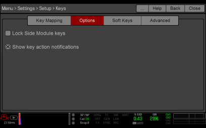 Key Options